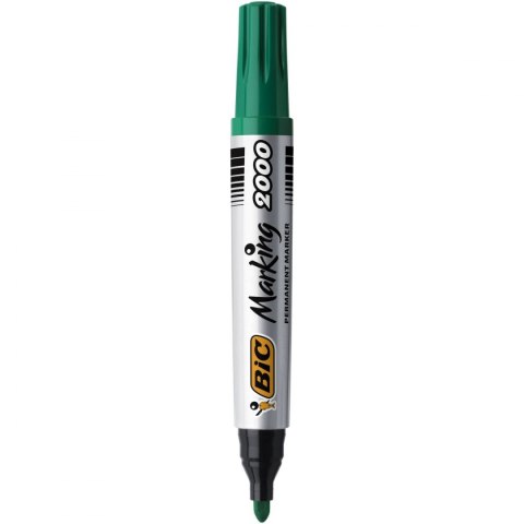 Marker permanentny Bic Marking 2000 zielony 1,5mm okrągła końcówka (8209123) Marker permanentny Bic Marking 2000 zielony 1,5mm okrągła końcówka (8209123)