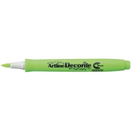 Marker specjalistyczny decorite zielony pędzelek końcówka Artline (AR-035 4 6)