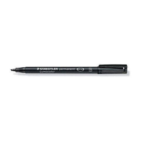 Foliopis Staedtler lumocolor czarny 1,0-2,5mm (S 314-9) Foliopis Staedtler lumocolor czarny 1,0-2,5mm (S 314-9)