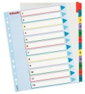 Przekładka numeryczna Esselte MYLAR A4 mix kolorów 160g 12k 1-12 (100209) Przekładka numeryczna Esselte MYLAR A4 mix kolorów 160g 12k 1-12 (100209)