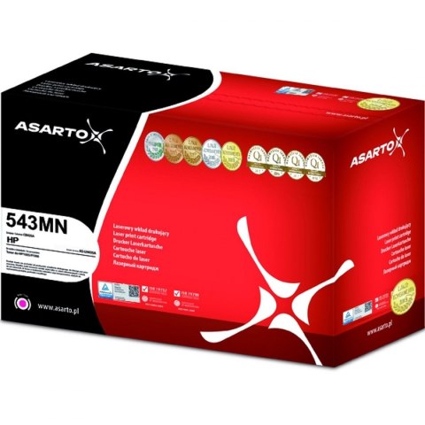 Toner alternatywny Asarto do HP 543A I CLJ CP1215/1515/1518 magenta (AS-LH543AN) Toner alternatywny Asarto do HP 543A I CLJ CP1215/1515/1518 magenta (AS-LH543AN)