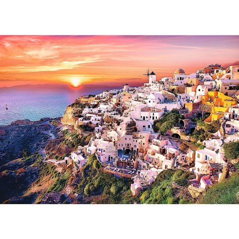 Puzzle Trefl ZACHÓD SŁOŃCA NAD SANTORINI 1000 el. (10435) Puzzle Trefl ZACHÓD SŁOŃCA NAD SANTORINI 1000 el. (10435)
