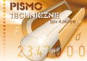 Blok do pisma technicznego Kreska pismo A pochyłe A4 10k Blok do pisma technicznego Kreska pismo A pochyłe A4 10k