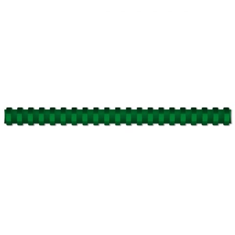 Grzbiety do bindowania Titanum A4 zielony PVC PCW śr. 22mm Grzbiety do bindowania Titanum A4 zielony PVC PCW śr. 22mm