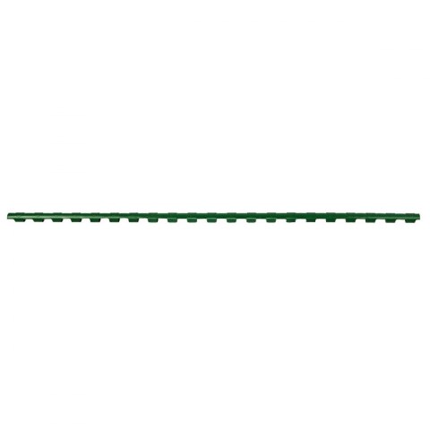 Grzbiety do bindowania Titanum A4 zielony plastik śr. 6mm Grzbiety do bindowania Titanum A4 zielony plastik śr. 6mm