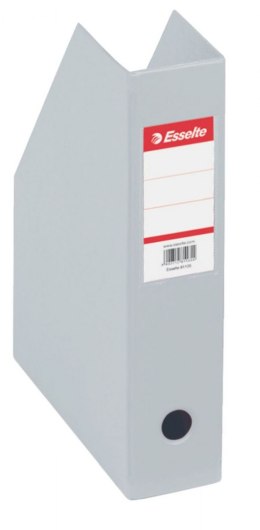 Pojemnik na dokumenty pionowy Esselte A4 szary PVC PCW [mm:] 72x318x 242 (56008)