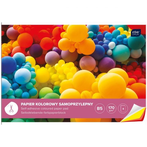 Zeszyt papierów kolorowych Interdruk B5 170g 8k (ZEPKB5SP) Zeszyt papierów kolorowych Interdruk B5 170g 8k (ZEPKB5SP)