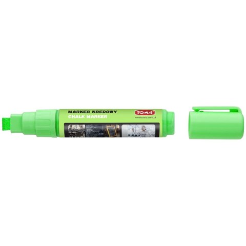 Marker specjalistyczny Toma zielony kredowy zielony 8,0 - 5,0mm ścięta końcówka (To-291) Marker specjalistyczny Toma zielony kredowy zielony 8,0 - 5,0mm ścięta końcówka (To-291)