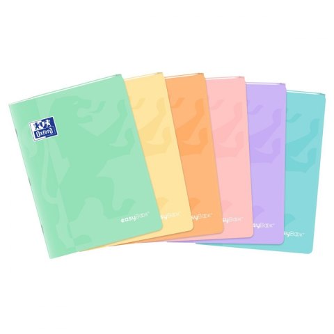 Zeszyt Oxford EASYBOOK PASTEL A4 60k. 90g krata (400161237) Zeszyt Oxford EASYBOOK PASTEL A4 60k. 90g krata (400161237)