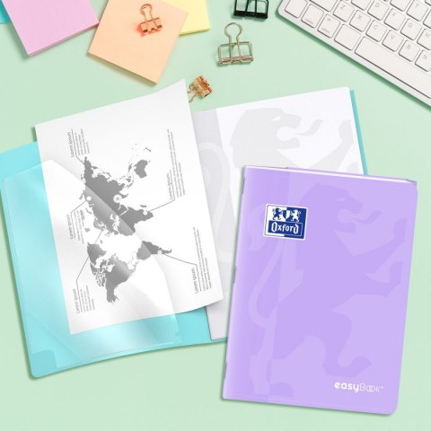Zeszyt Oxford EASYBOOK PASTEL A4 60k. 90g krata (400161237) Zeszyt Oxford EASYBOOK PASTEL A4 60k. 90g krata (400161237)
