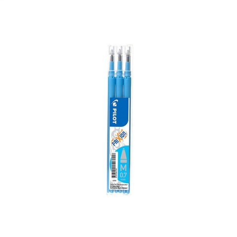 Wkład do pióra kulkowego Pilot Frixion turkusowy 0,35mm (BLS-FR7-LB-S3) Wkład do pióra kulkowego Pilot Frixion turkusowy 0,35mm (BLS-FR7-LB-S3)