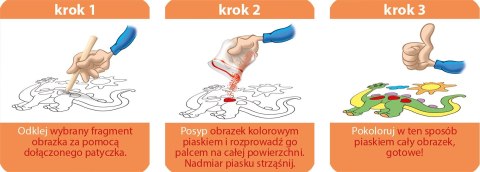 Książeczka edukacyjna Piaskowe obrazki. Pakiet nr 4. Książeczka edukacyjna Piaskowe obrazki. Pakiet nr 4.