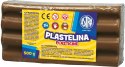 Plastelina Astra 1 kol. brązowa 500g Plastelina Astra 1 kol. brązowa 500g