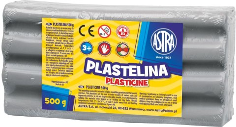 Plastelina Astra 1 kol. popielata 500g Plastelina Astra 1 kol. popielata 500g
