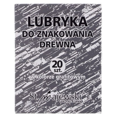 Kredka lubryka grafitowa 20 sztuk Kredka lubryka grafitowa 20 sztuk