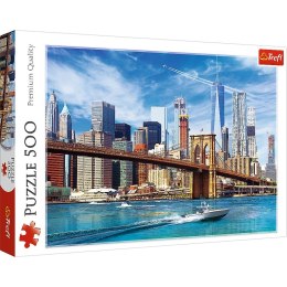 Puzzle widok na nowy jork 500 el. Trefl (37331)