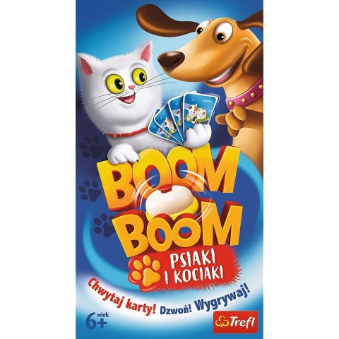 Gra planszowa Trefl Boom Boom Psiaki i Kociaki (01993) Gra planszowa Trefl Boom Boom Psiaki i Kociaki (01993)