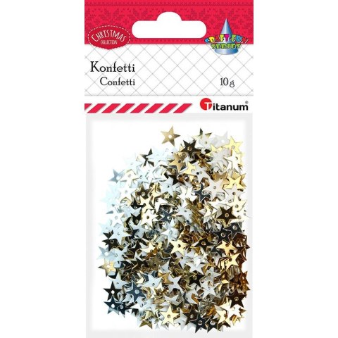 Konfetti Titanum Craft-Fun Series gwiazdki (363577) Konfetti Titanum Craft-Fun Series gwiazdki (363577)