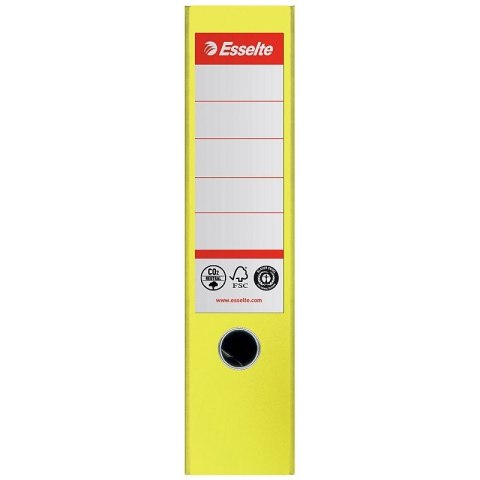 Segregator dźwigniowy Esselte neutralny pod względem emisji CO2 No.1 A4 75mm żółty (627566) Segregator dźwigniowy Esselte neutralny pod względem emisji CO2 No.1 A4 75mm żółty (627566)