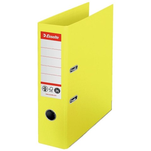 Segregator dźwigniowy Esselte neutralny pod względem emisji CO2 No.1 A4 75mm żółty (627566) Segregator dźwigniowy Esselte neutralny pod względem emisji CO2 No.1 A4 75mm żółty (627566)