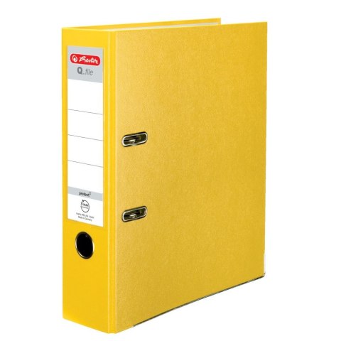 Segregator dźwigniowy Herlitz Q. file Standard 0011167442 A4 80mm żółty (300003087) Segregator dźwigniowy Herlitz Q. file Standard 0011167442 A4 80mm żółty (300003087)