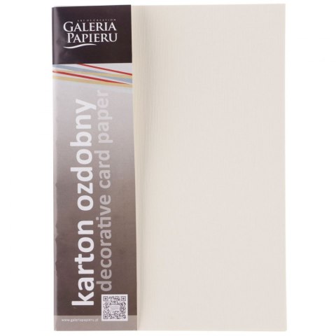 Papier ozdobny (wizytówkowy) Galeria Papieru sukno A4 kremowy 180g (204102) Papier ozdobny (wizytówkowy) Galeria Papieru sukno A4 kremowy 180g (204102)