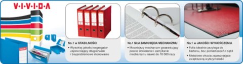 Segregator dźwigniowy Esselte No.1 Power A5 75mm biały (468600) Segregator dźwigniowy Esselte No.1 Power A5 75mm biały (468600)