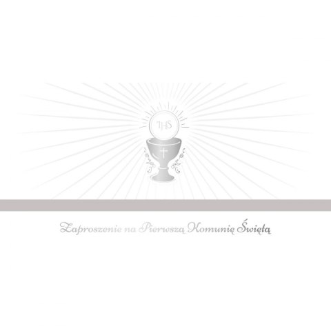 Zaproszenie Ab Card komunia Tasiemka (ZK) Zaproszenie Ab Card komunia Tasiemka (ZK)