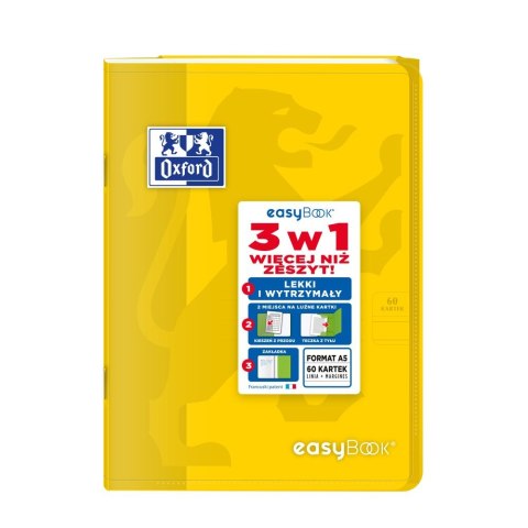 Zeszyt EASYBOOK A5 60k. 90g linia Oxford (400146694) Zeszyt EASYBOOK A5 60k. 90g linia Oxford (400146694)