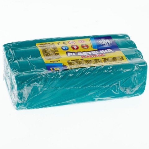 Plastelina Astra 1 kol. zielona 1000g Plastelina Astra 1 kol. zielona 1000g
