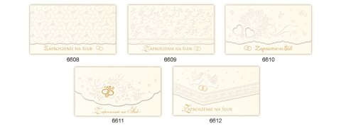 Zaproszenie Duże Ślub Merigraf