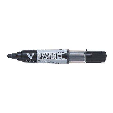 Marker suchościeralny Pilot V Board Master czarny 2,3mm okrągła końcówka (WBMA-VBM-M-B-BG)