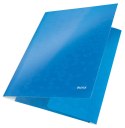 Teczka kartonowa na gumkę WOW A4 niebieski metaliczny 80g Leitz (39820036) Teczka kartonowa na gumkę WOW A4 niebieski metaliczny 80g Leitz (39820036)