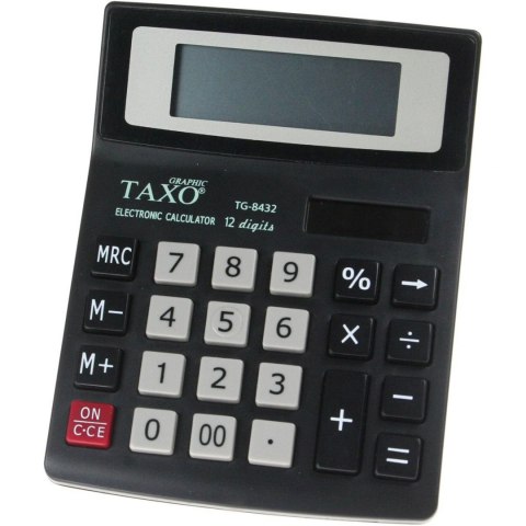 Kalkulator na biurko TG-8432 Taxo Graphic 12-pozycyjny Kalkulator na biurko TG-8432 Taxo Graphic 12-pozycyjny