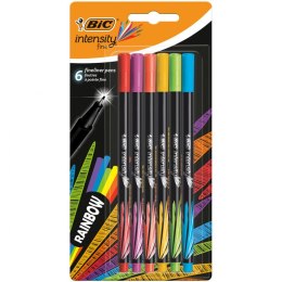 Cienkopis Bic Intensity FINE mix 0,4mm 6kol. (950444)