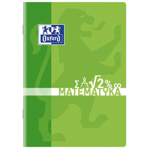 Zeszyt tematyczny Oxford matematyka A5 60k. 90g krata (400092595) Zeszyt tematyczny Oxford matematyka A5 60k. 90g krata (400092595)