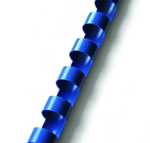 Grzebiety do bindowania plastikowe 8 mm niebieskie (405083) Grzebiety do bindowania plastikowe 8 mm niebieskie (405083)