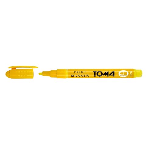 Marker olejowy Toma żółty 1,5mm okrągła końcówka Marker olejowy Toma żółty 1,5mm okrągła końcówka
