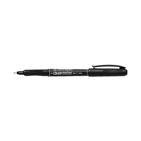 Marker permanentny Centropen czarny 0,6mm okrągła końcówka Marker permanentny Centropen czarny 0,6mm okrągła końcówka