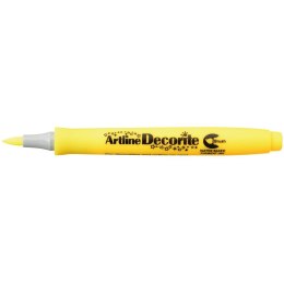 Marker specjalistyczny decorite żółty okrągła końcówka Artline (AR-035 7 2)
