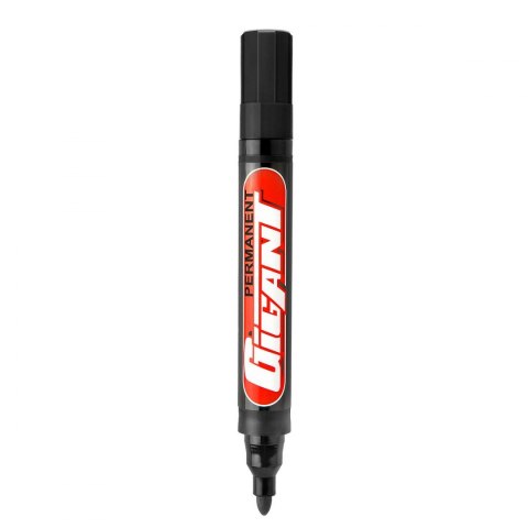 Marker permanentny Kamet permanent GIGANT czarny 1,5-2,5mm okrągła końcówka (K-1068) Marker permanentny Kamet permanent GIGANT czarny 1,5-2,5mm okrągła końcówka (K-1068)