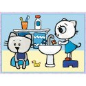 Puzzle Trefl Dzień Kici Koci 4w1 el. (34372) Puzzle Trefl Dzień Kici Koci 4w1 el. (34372)
