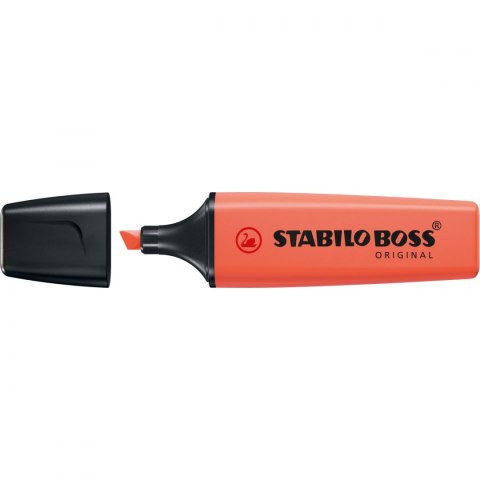 Zakreślacz BOSS czerwony 2,0-5,0mm Stabilo (70/140) Zakreślacz BOSS czerwony 2,0-5,0mm Stabilo (70/140)