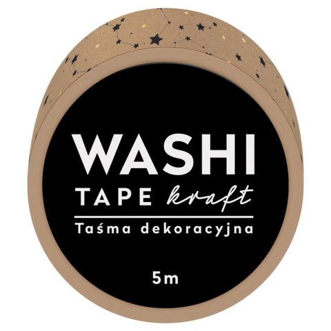 Taśma ozdobna taśma samoprzylepna GLAM 15x5 [mm x m] mix Interdruk (5902277303820)