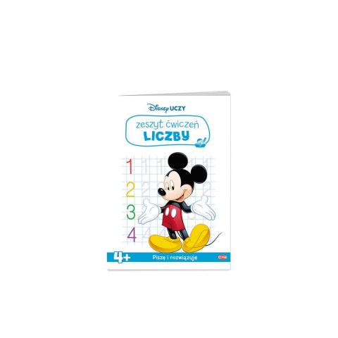 Książka dla dzieci Disney Uczy. Zeszyt ćwiczeń. Liczby Ameet (UDZ 9302)