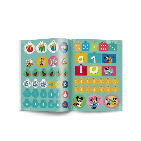 Książka dla dzieci Disney Uczy. Zeszyt ćwiczeń. Liczby Ameet (UDZ 9302)