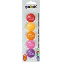 Magnes Fun&Joy Kwiaty okrągły mix śr. 29mm 5 sztuk Magnes Fun&Joy Kwiaty okrągły mix śr. 29mm 5 sztuk