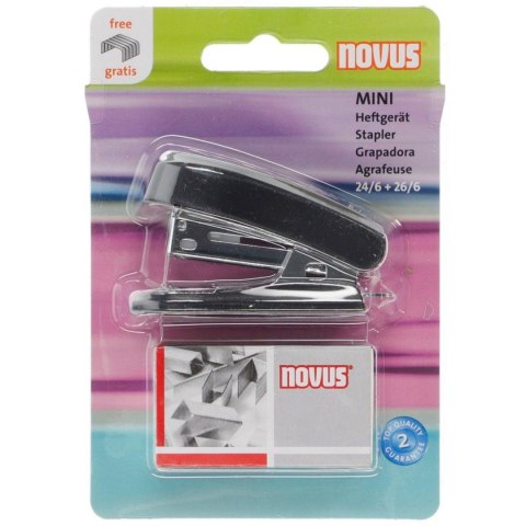 Zszywacz mini czarny (020-1907) Novus
