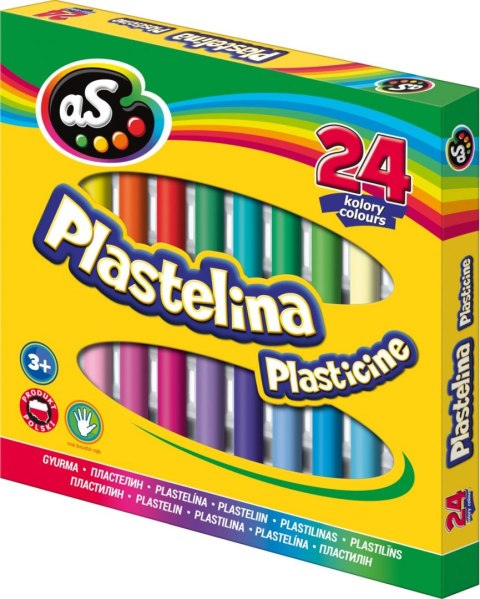Plastelina As 24 kol. mix (5901137139302) Plastelina As 24 kol. mix (5901137139302)