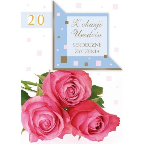 Kartka urodzinowa wycinana Pol-Mak z możliwością ustawienia cyfr B6 (B6S_URPA) Kartka urodzinowa wycinana Pol-Mak z możliwością ustawienia cyfr B6 (B6S_URPA)
